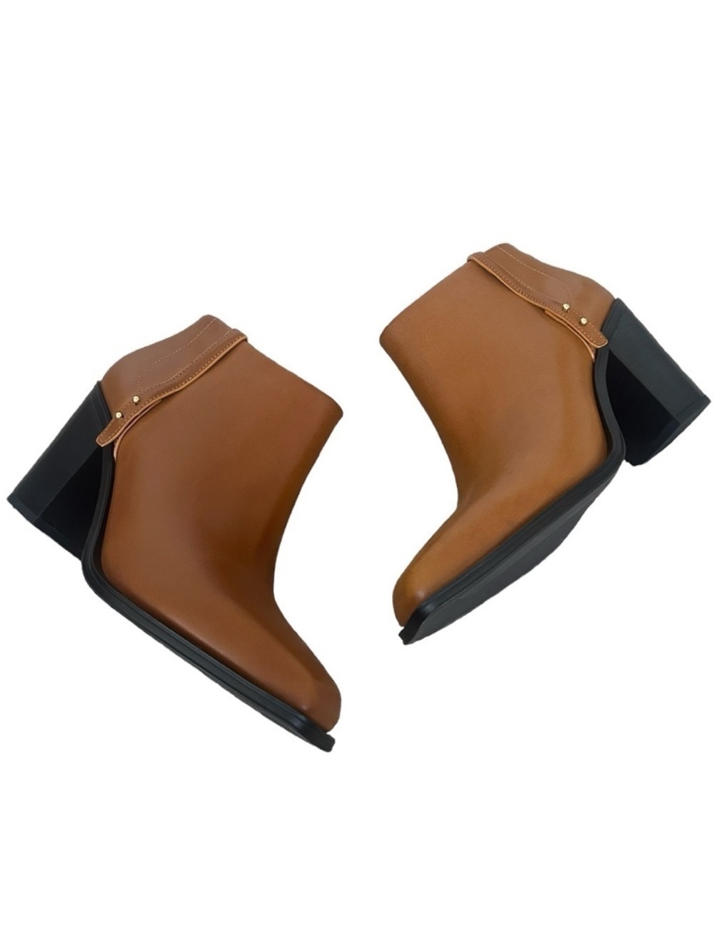 NWOB FRANCO SARTO Vivica Western Bootie Tan 9